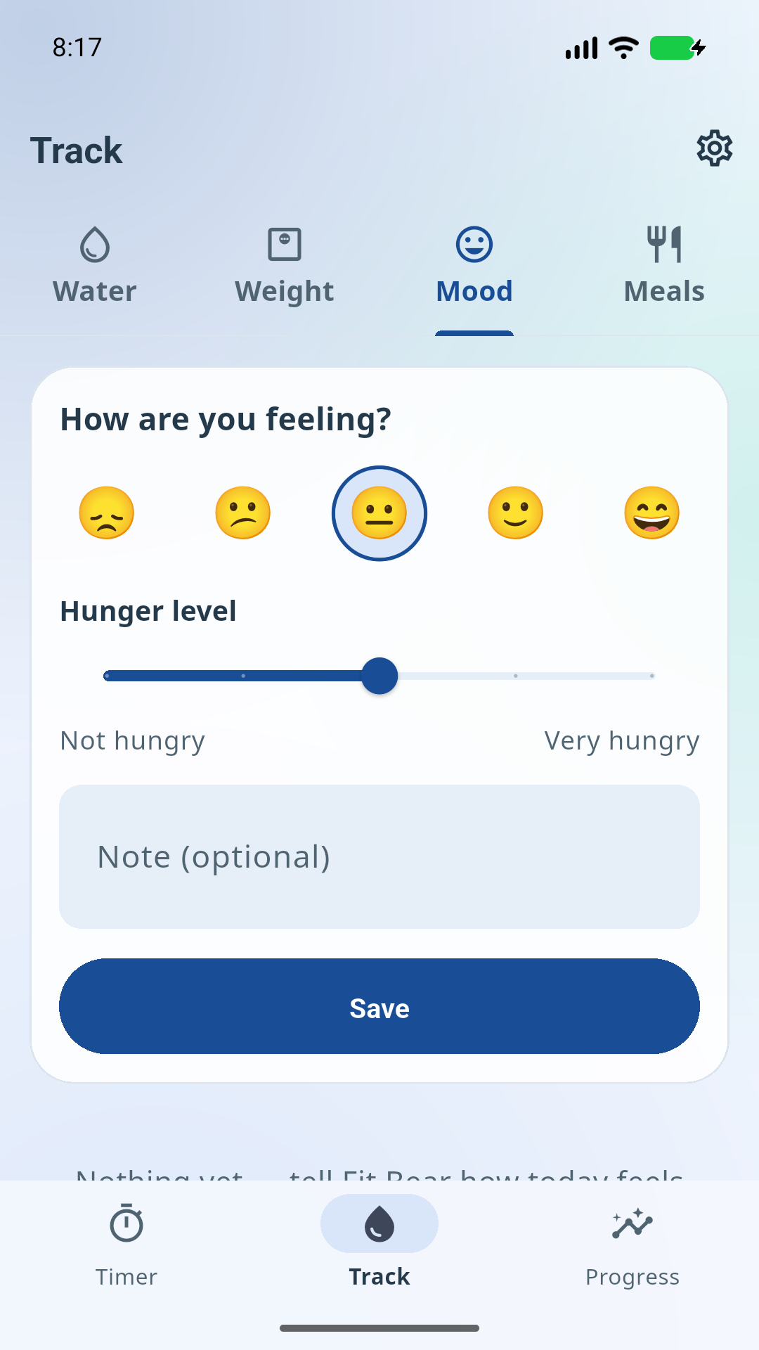 Mood and hunger